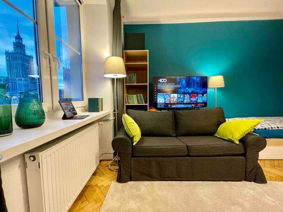 Super Square Metro X2 Fast Wifi 55'Tv Netflix Hbo Appletv+ Amazontv Apartment Варшава Екстериор снимка